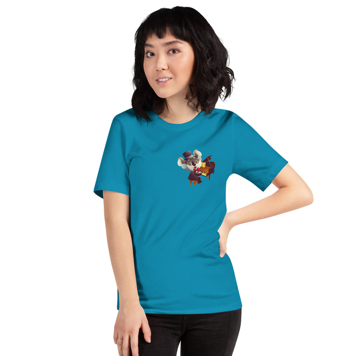 Koala Musicians Piano Woman Premium T-shirt - ArtyKoala