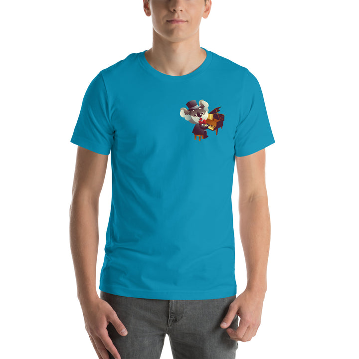 Koala Musicians Piano Man Premium T-shirt - ArtyKoala