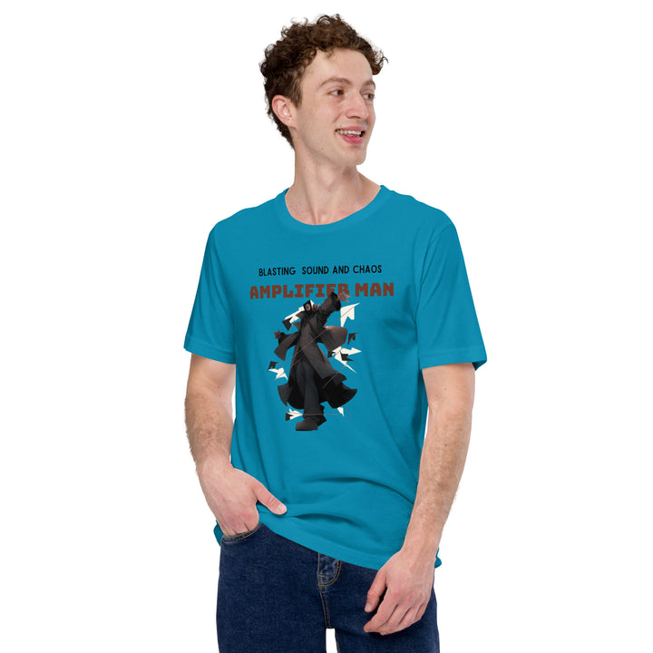 Amplifier Man Unisex Premium T-shirt - ArtyKoala