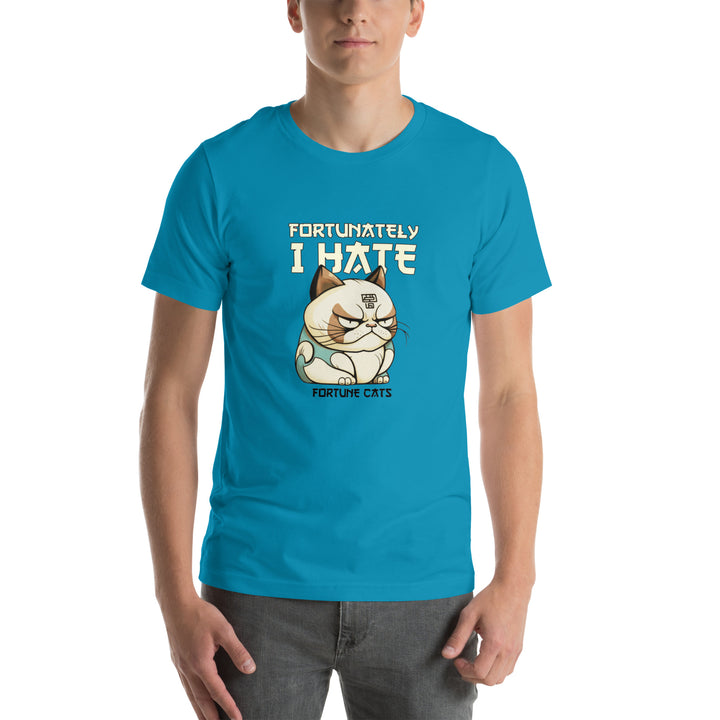 Fortunately I Hate Unisex Premium T-shirt - ArtyKoala