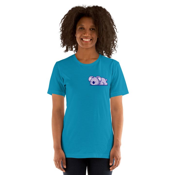 Sleepy Koala Unisex Premium T-shirt - ArtyKoala