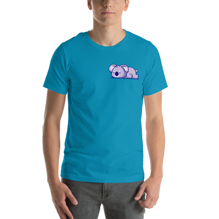 Sleepy Koala Unisex Premium T-shirt - ArtyKoala