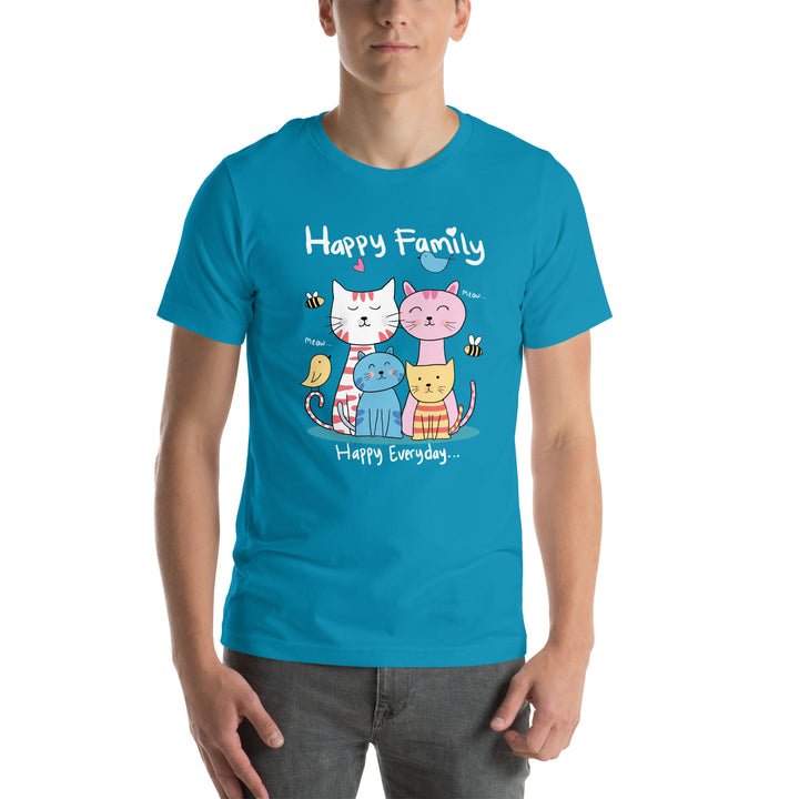 Happy Family Premium Unisex T-shirt - ArtyKoala