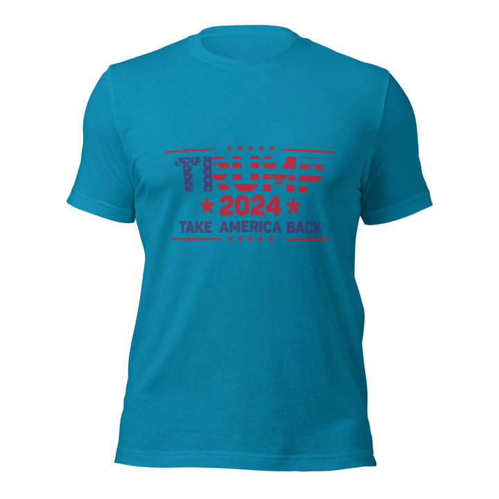 Take America Back Premium Unisex T-shirt - Aqua / S - ArtyKoala