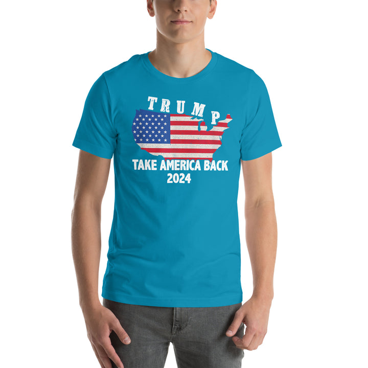 Take America Back Trump Unisex T-shirt - ArtyKoala