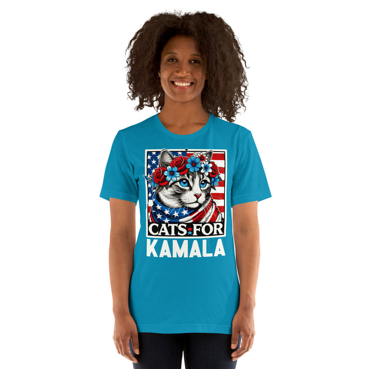 Cats For Kamala Unisex t-shirt - ArtyKoala