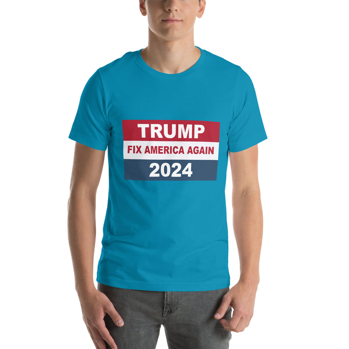 Trump Fix America Again 2024 Unisex T-shirt - ArtyKoala