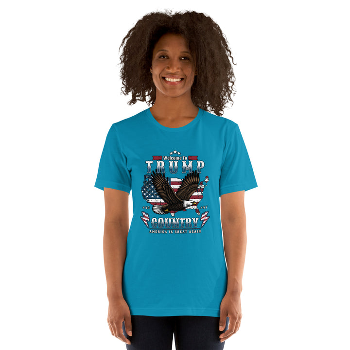 Welcome To Trump Country Unisex t-shirt - ArtyKoala