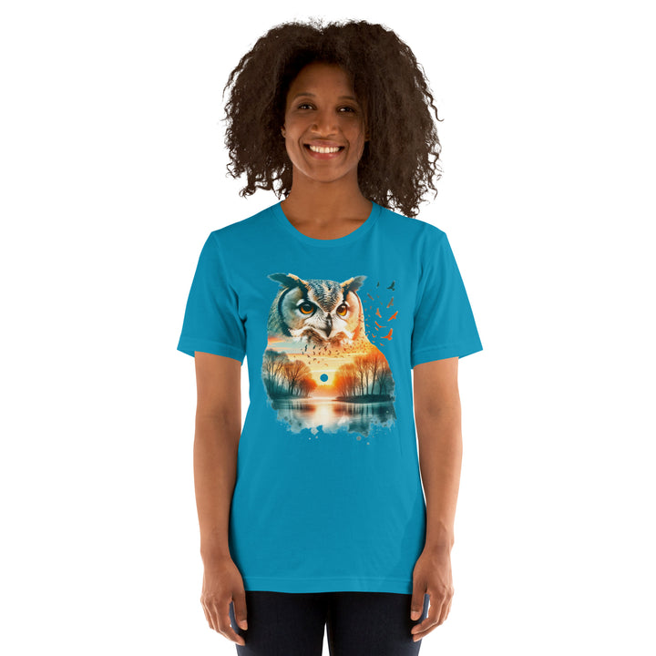 Long Live The Owls Unisex T-shirt - ArtyKoala