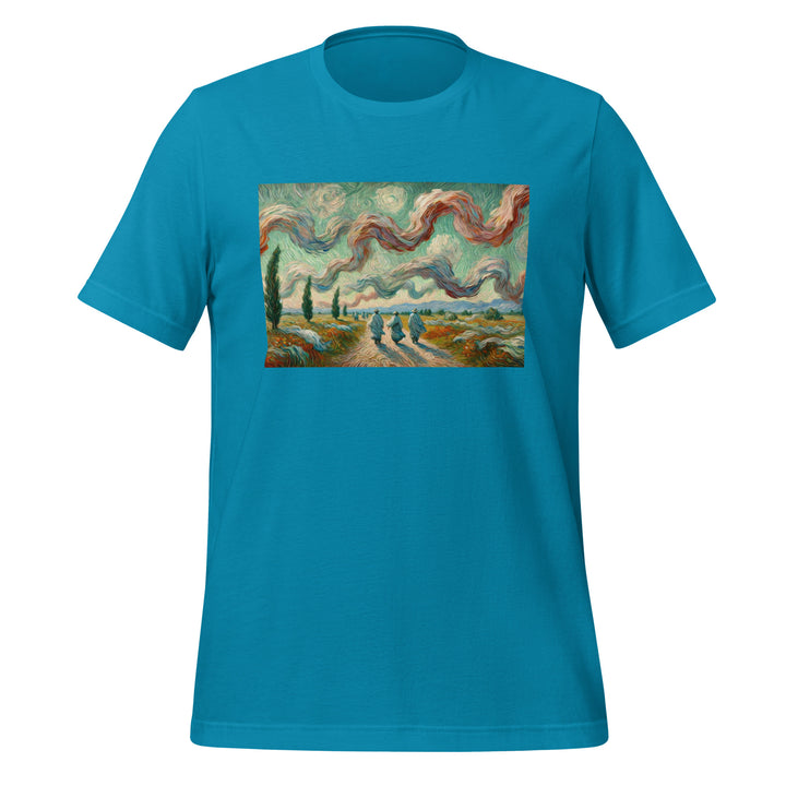 Flying Streamers Premium Unisex T-shirt - Aqua / S - ArtyKoala