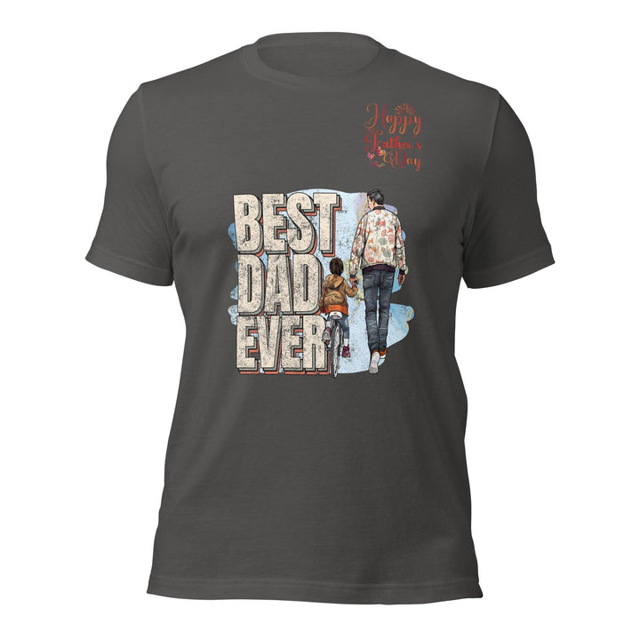 Best Dad Ever Man Premium T-shirt - Asphalt / S - ArtyKoala