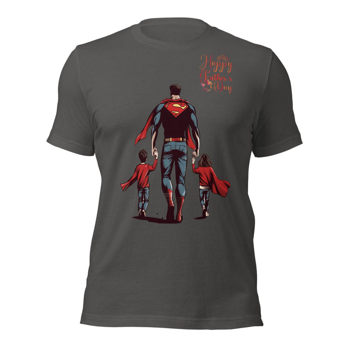 Super Dad Men Premium T-shirt - Asphalt / S - ArtyKoala