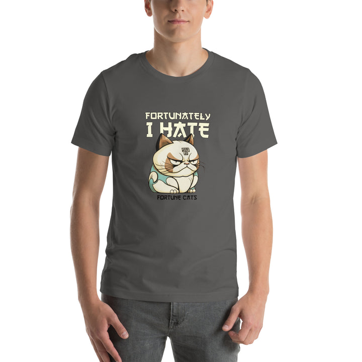 Fortunately I Hate Unisex Premium T-shirt - ArtyKoala