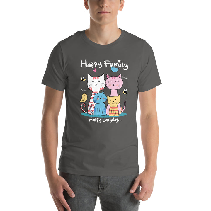 Happy Family Premium Unisex T-shirt - ArtyKoala