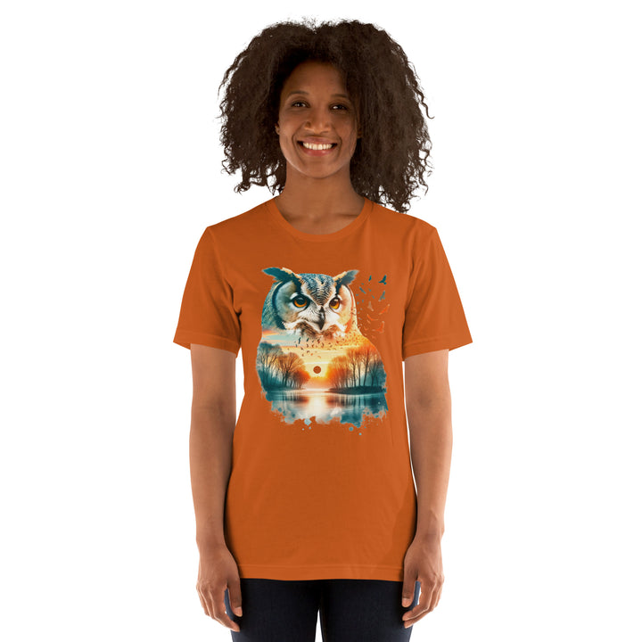 Long Live The Owls Unisex T-shirt - ArtyKoala