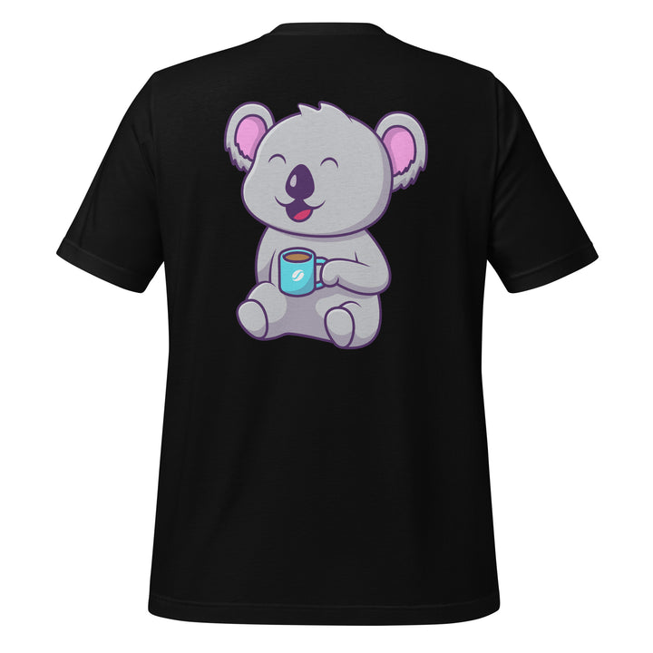 Koala Sleeping in a Cup Unisex Premium T-shirt - ArtyKoala