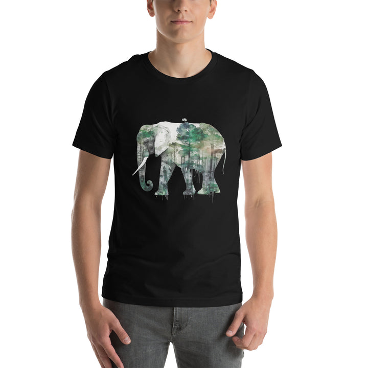 Elephant and Nature Premium Unisex T-shirt - ArtyKoala