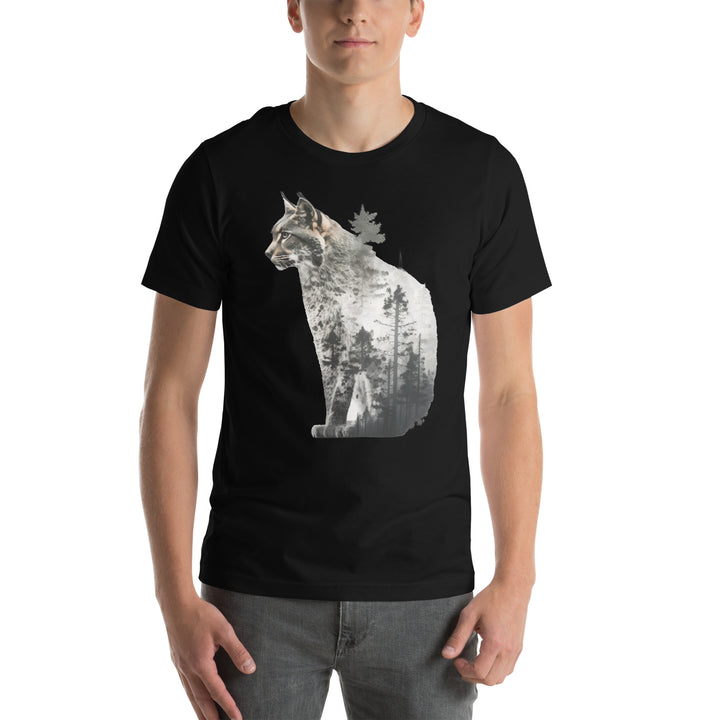 Lynx and Nature Premium Unisex T-shirt - ArtyKoala