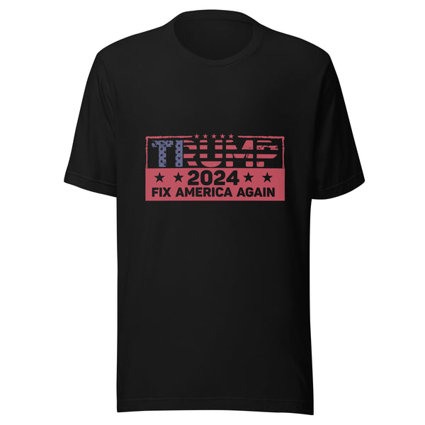 Fix America Again PremiumUnisex t-shirt - Black / S - ArtyKoala