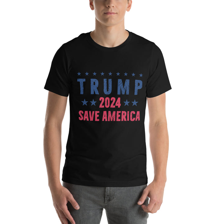 Save America 2024 Trump Unisex T-shirt - ArtyKoala