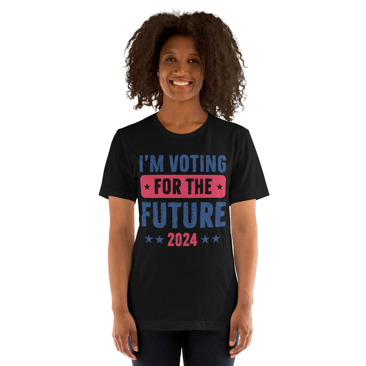 I'm Voting For The Future Trump Unisex T-shirt - ArtyKoala