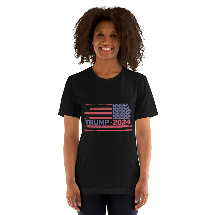 Flag and Trump Unisex T-shirt - ArtyKoala