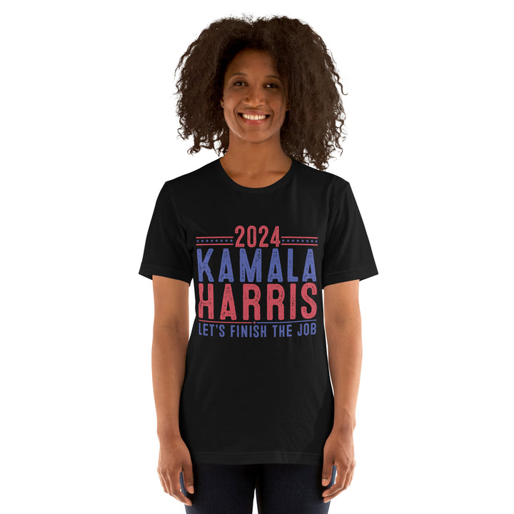 Let's Finish The Job Kamala Harris Unisex T-shirt - ArtyKoala