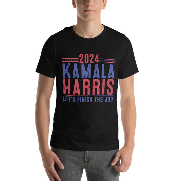 Let's Finish The Job Kamala Harris Unisex T-shirt - ArtyKoala