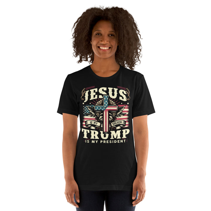 Jesus Trump Is My President Unisex T-shirt - ArtyKoala