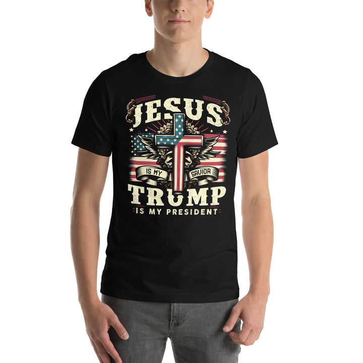 Jesus Trump Is My President Unisex T-shirt - ArtyKoala