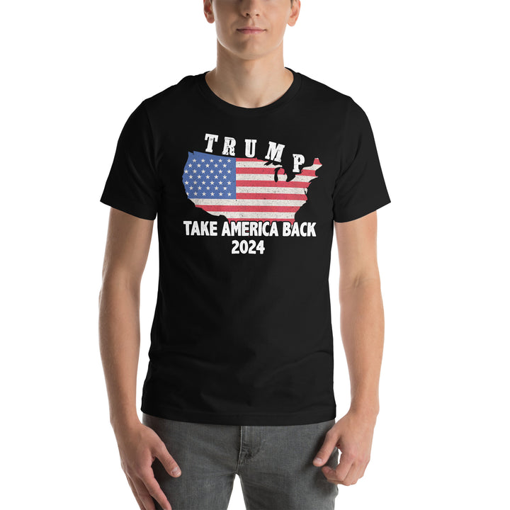 Take America Back Trump Unisex T-shirt - ArtyKoala