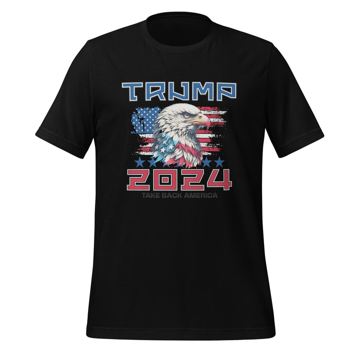 Trump Eagle 2024 Unisex T-shirt - Black / S - ArtyKoala