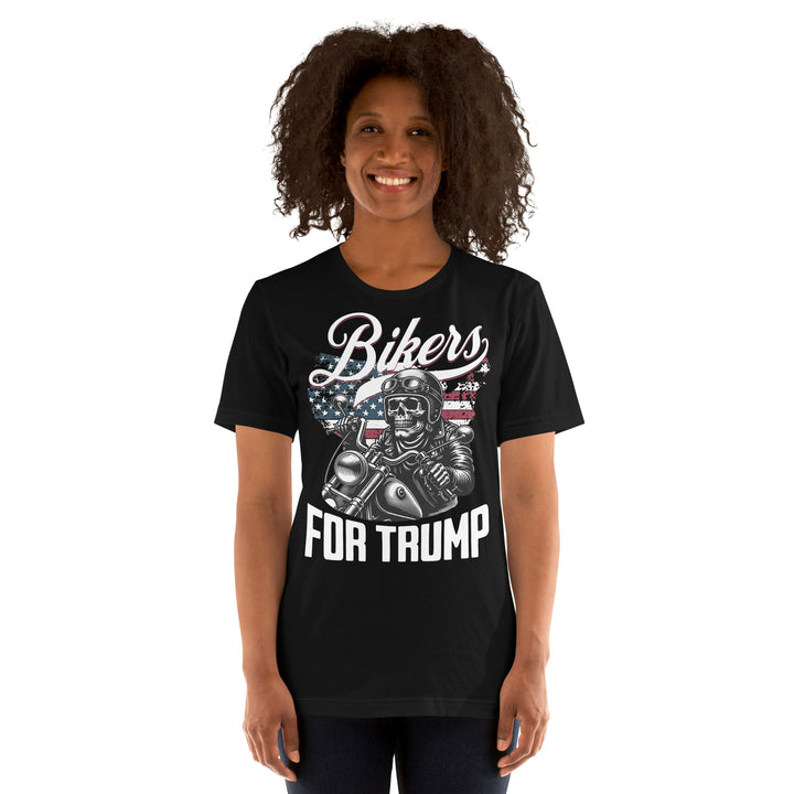 Bikers For Trump Unisex T-shirt - ArtyKoala