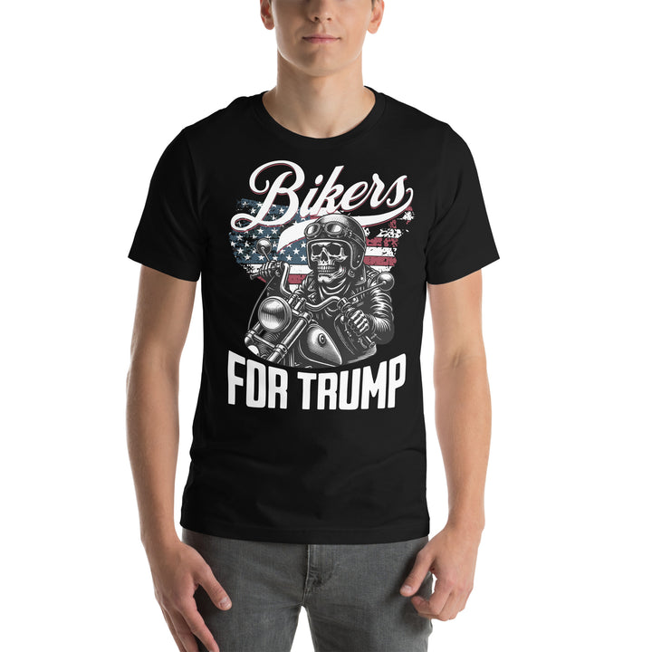 Bikers For Trump Unisex T-shirt - ArtyKoala