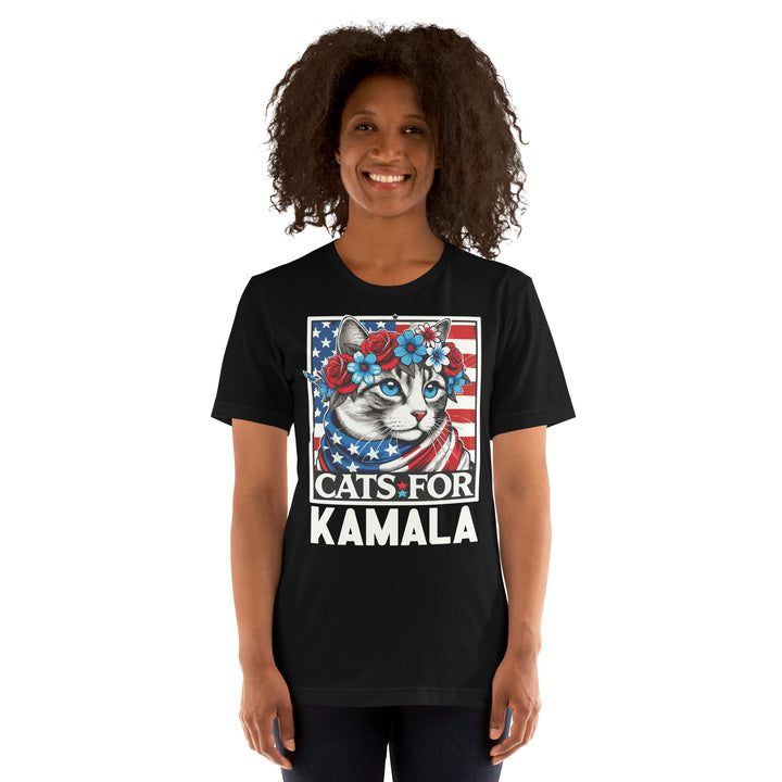 Cats For Kamala Unisex t-shirt - ArtyKoala