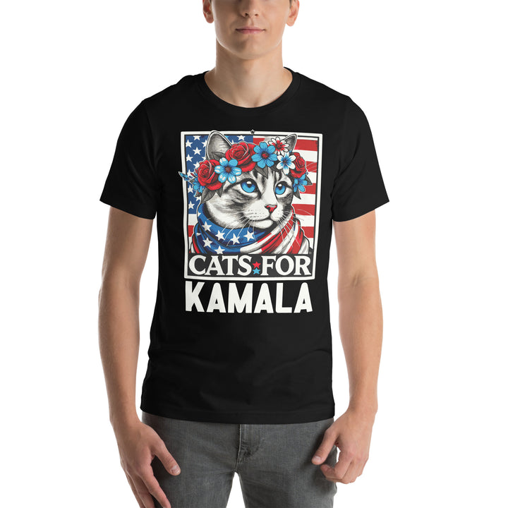 Cats For Kamala Unisex t-shirt - ArtyKoala