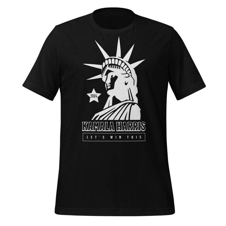 Kamala Harris Lef's Win This Liberty Unisex T-shirt - Black / S - ArtyKoala