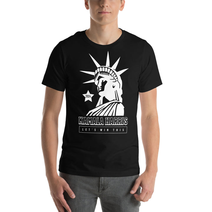 Kamala Harris Lef's Win This Liberty Unisex T-shirt - ArtyKoala