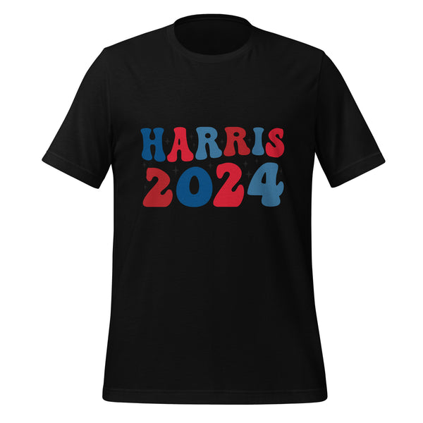 Harris 2024 Era Unisex T-shirt - Black / S - ArtyKoala