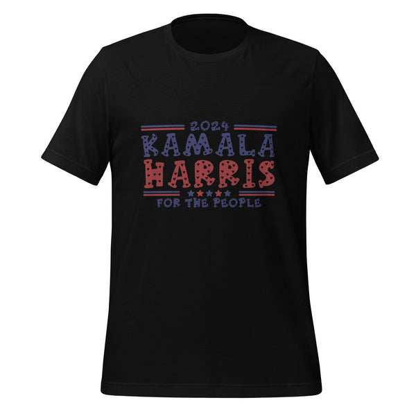 2024 Kamala Harris For The People Unisex T-shirt - Black / S - ArtyKoala