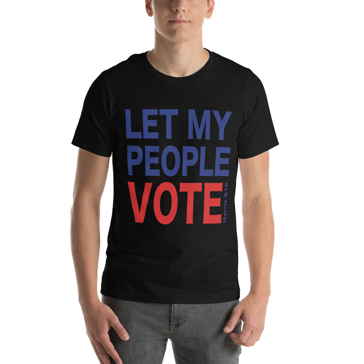 Let My People Vote Kamala Unisex T-shirt - ArtyKoala