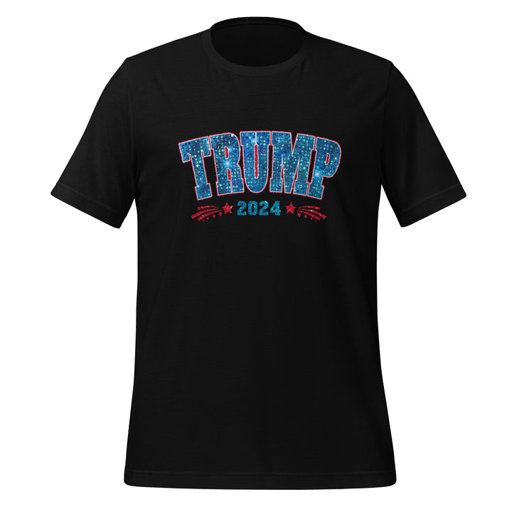 Trump 2024 Gilded Unisex T-shirt - Black / S - ArtyKoala