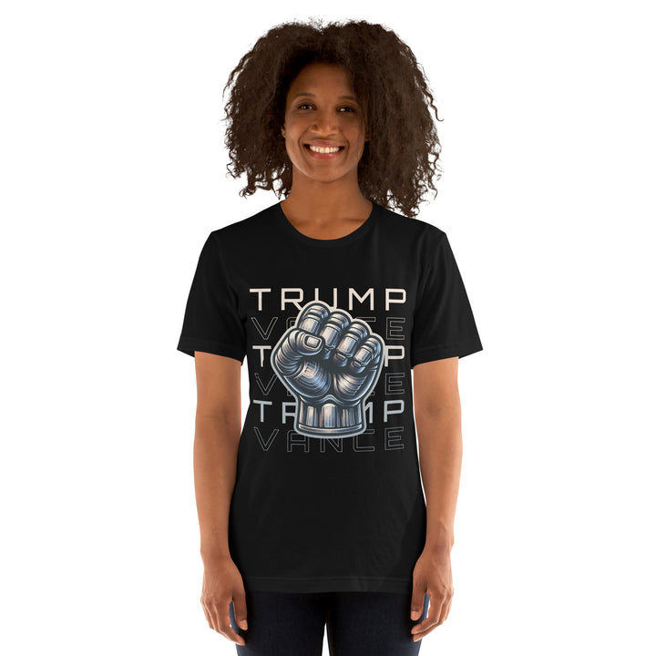 Trump Iron Fist Vance Unisex T-shirt - ArtyKoala