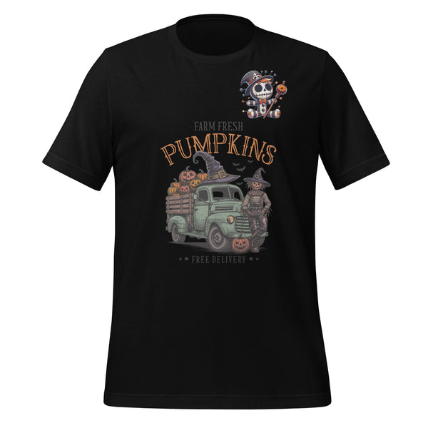 Farm Fresh Pumpkins Free Delivery Unisex Premium Halloween T-shirt