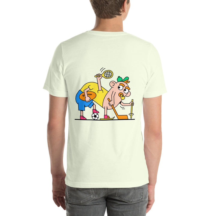 Playing Sports Man Premium T-shirt - ArtyKoala