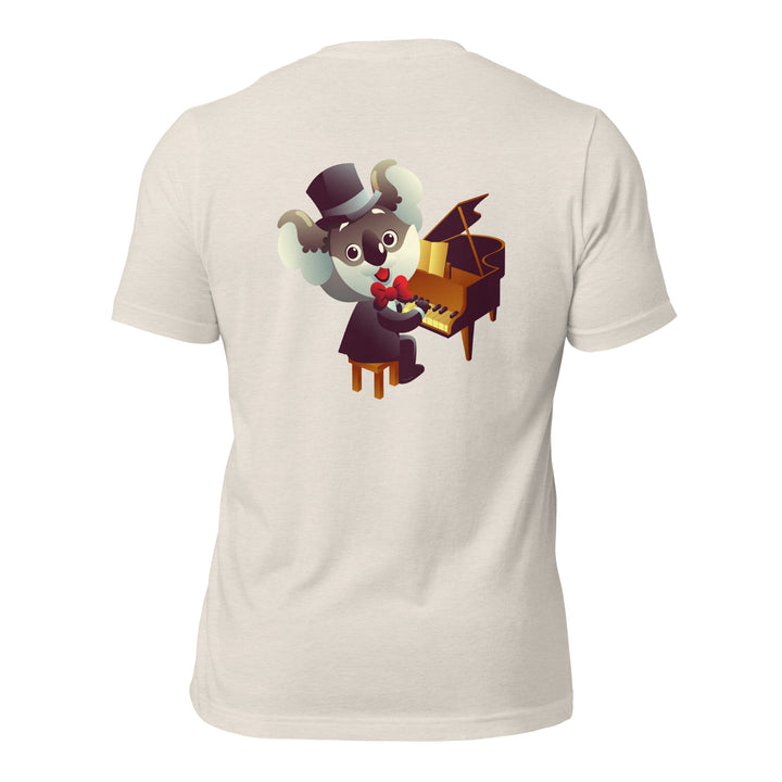 Koala Musicians Piano Man Premium T-shirt - ArtyKoala