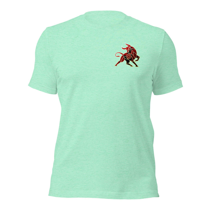 The Bull Man Premium T-shirt - Heather Mint / S - ArtyKoala