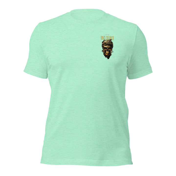 Cybernetic Head Unisex Premium T-shirt - Heather Mint / S - ArtyKoala