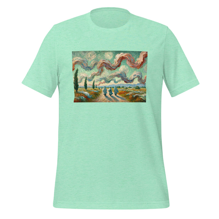 Flying Streamers Premium Unisex T-shirt - Heather Mint / S - ArtyKoala