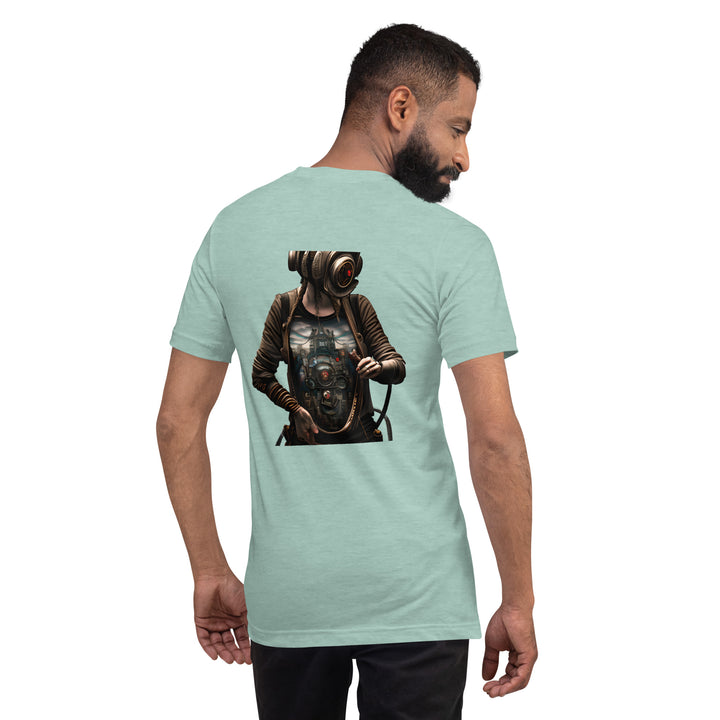 Cybernetic Head Unisex Premium T-shirt - ArtyKoala